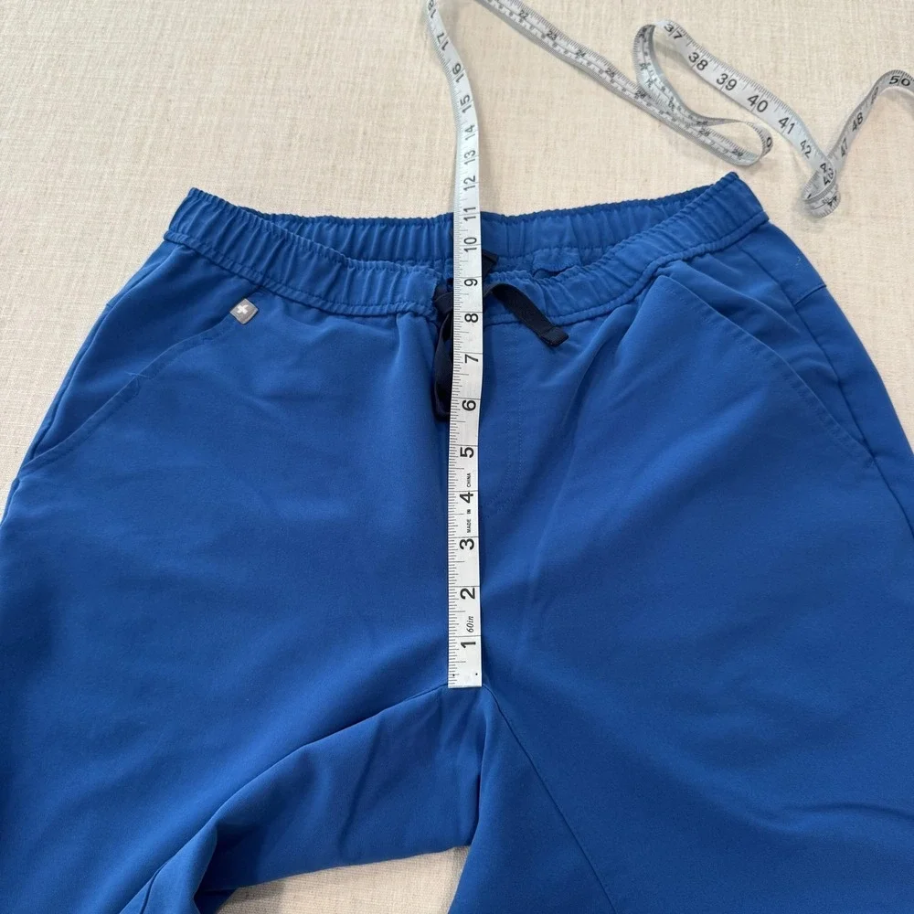 FIGS Tansen Collection Jogger Scrub Pants Mens Medium Blue Medical Nursing